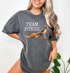 Team Punch Comfort Colors® Shirt - Viral Baby Monkey T-Shirt