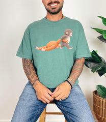 Punch Comfort Colors® Shirt - Viral Baby Punch Monkey T-Shirt - Team Punch Tee