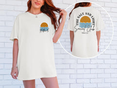 Comfort Colors® Salt & Light T-Shirt - Christian Clothing - Matthew 5:13 - Faith Tee - Religious Gift - Church Apparel - Retro Sun Wave