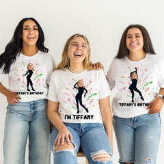 Funny Birthday Shirts - Birthday Picture Tees - Matching Birthday Crew T-Shirts