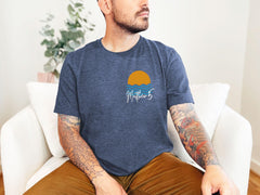 Salt & Light T-Shirt - Christian Clothing - Matthew 5:13 - Faith Tee - Religious Gift - Church Apparel - Retro Sun Wave - Bible Verse