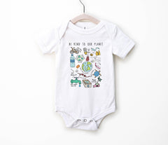 Kids Earth Day Shirt - Be Kind To Our Planet - Earth Day Toddler Tee