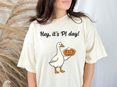 Pi Day Comfort Colors® Shirt - Goose Pi Day T-Shirt - Math Teacher Tee