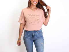 He Has Risen Shirt - Christian Easter Sunday T-Shirt - Easter Tee