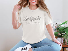 Be Still And Know That I Am God Shirt - Religious Sea Christian Shirt