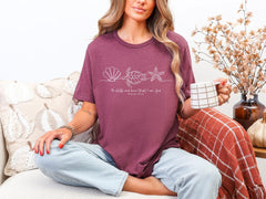 Be Still And Know That I Am God Shirt - Religious Sea Christian Shirt