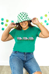 Lucky Mail Truck Shirt, St Patrick's Day Postal Worker Tee, Funny Mail Delivery Truck Shirt, Shamrock USPS Delivery Driver Gift, St Paddy’s