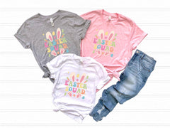Easter Family Matching Shirts. - Bunny Spring Easter T-Shirts - Easter Squad Tees