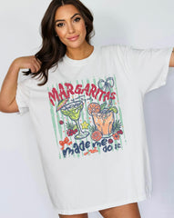 Comfort Colors® Beachy Summer Shirt - Margaritas Made Me Do It T-Shirt - Summer Vibes Tees