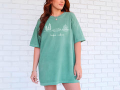 Comfort Colors® Lake Day Shirt - Summer Vibes T-Shirt - Lake Life Vacation Shirt