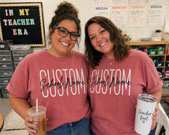 Custom School Spirit Shirt, Custom Teacher Shirts, Custom School Shirt, Teacher Team Shirts, Personalized School Tshirt, Teacher Gift