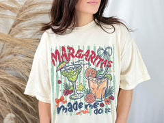 Comfort Colors® Beachy Summer Shirt - Margaritas Made Me Do It T-Shirt - Summer Vibes Tees