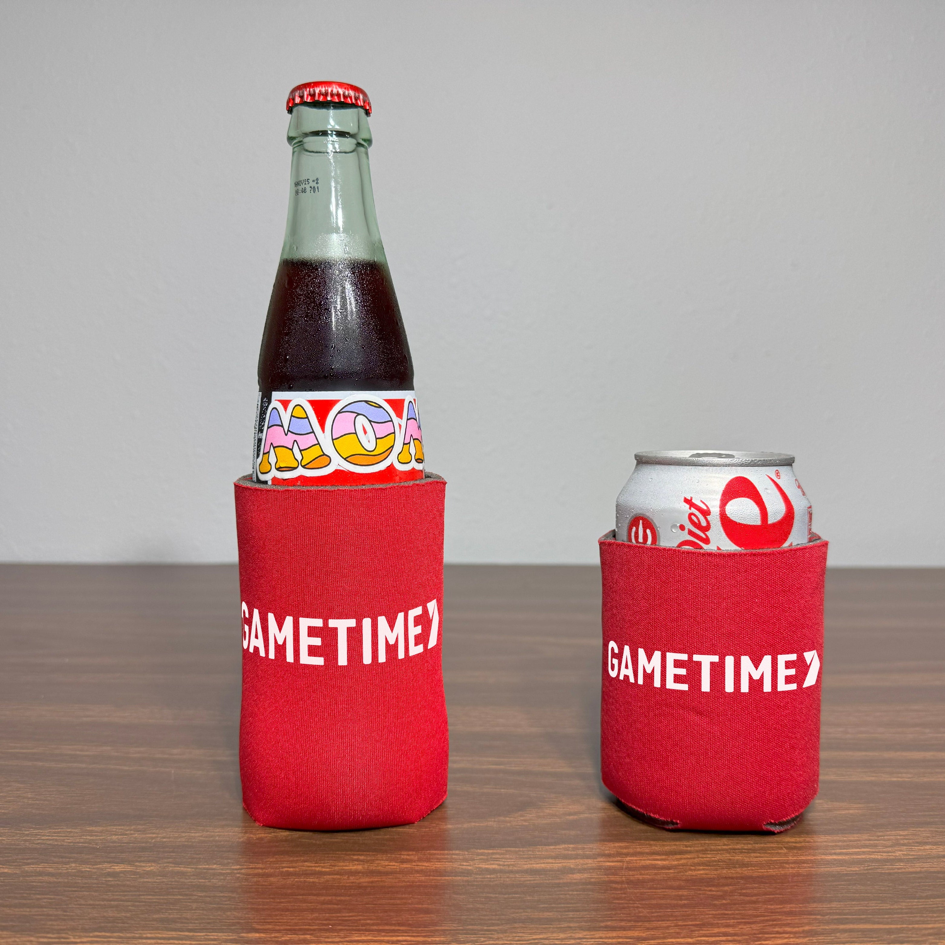 Red Slim Can/Bottle Holder, Can Holder