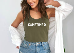 Gametime Women's Racerback Tank Top